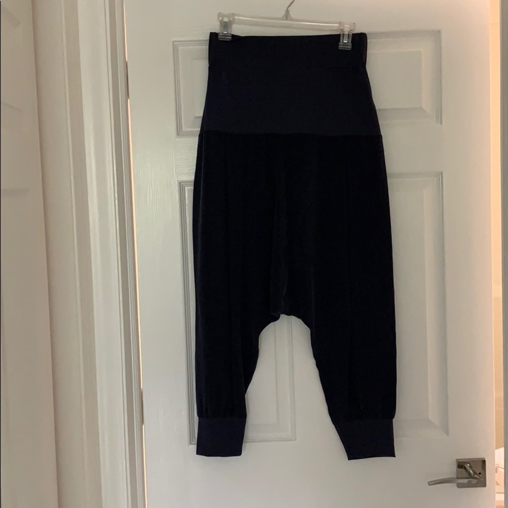 Navy baggie pants